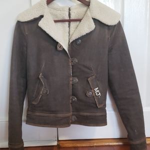 Moschino Denim/Fleece Jacket